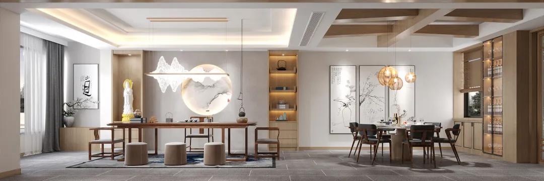 新中式風(fēng)格裝修案例 | 國(guó)人的新風(fēng)尚！
