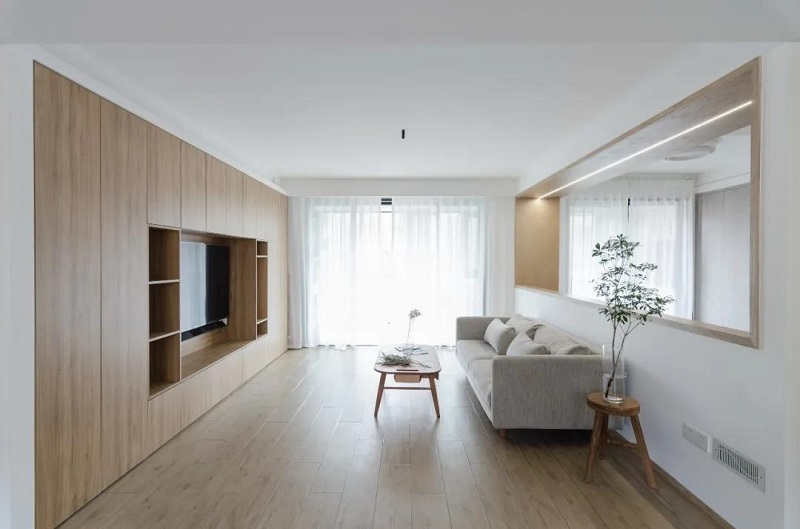 130㎡原木現(xiàn)代風(fēng)四室裝修，全屋原木風(fēng)裝飾住起來真舒服！